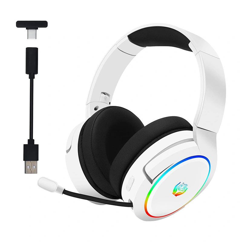 2.4 გჰც უსადენო სათამაშო ყურსასმენი Bluetooth 2.4G TYPE-C